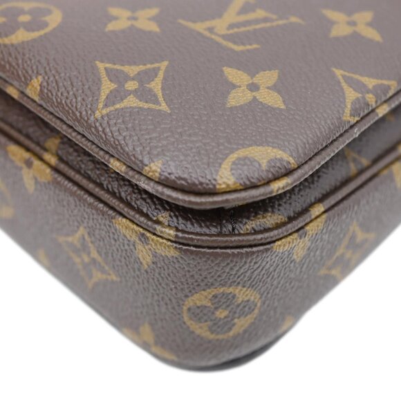 Louis Vuitton  Metis Pochette Monogram Canvas Crossbody Bag Brown - Picture 9 of 13